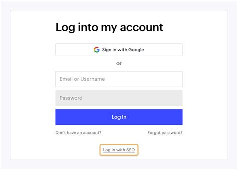 SSO Login